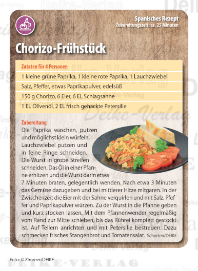 Chorizo-Frühstück