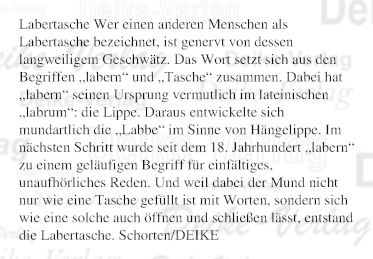 Labertasche