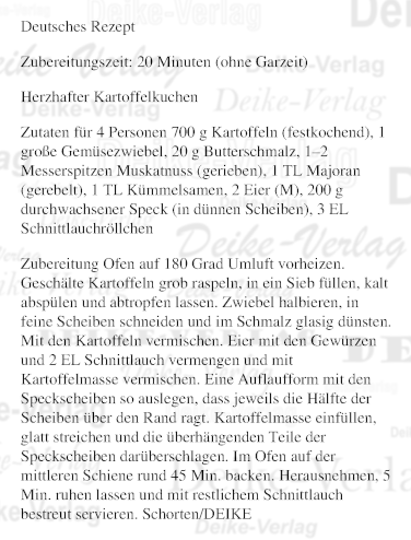 Herzhafter Kartoffelkuchen