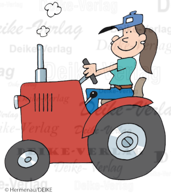 Traktor fahren