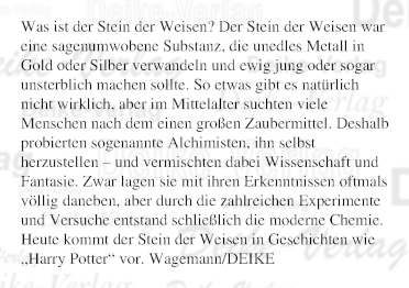 Was ist der Stein der Weisen?