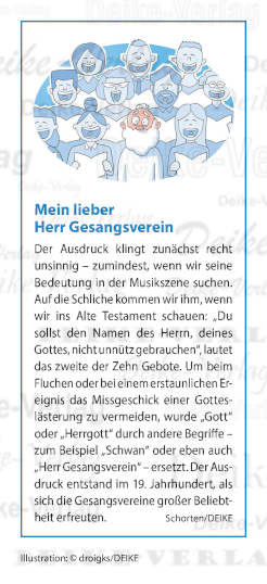 Mein lieber Herr Gesangsverein
