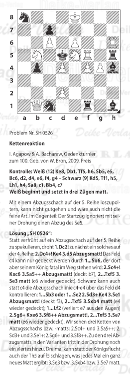 Schachaufgabe KW 0526