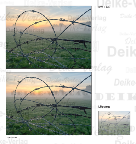 Sonnenaufgang - Fehlerbilder KW 1326