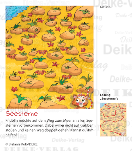 Seesterne - Der fabelhafte Fridolin KW 3423