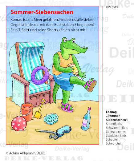 Siebensachen - Konrad das Krokodil