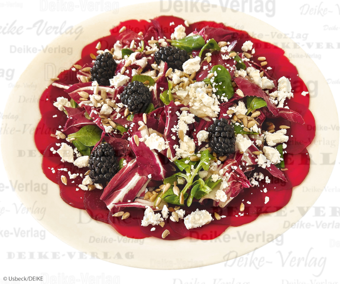 Herbstsalat mit Roter Bete