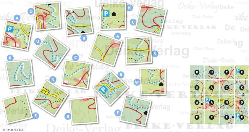 Rucksackwanderer - Puzzle