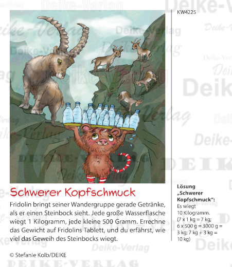 Kopfschmuck - der fabelhafte Fridolin KW 4225