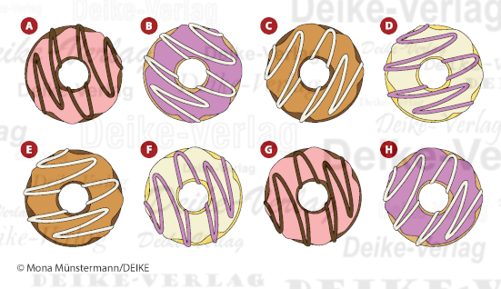 Donuts - einer fällt aus der Reihe