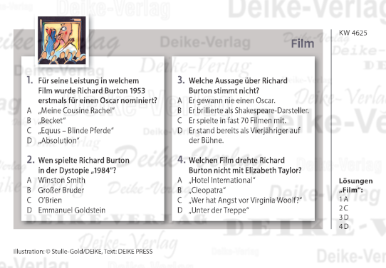 Richard Burton - Quiz KW 4625