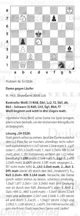 Schachaufgabe KW 0326