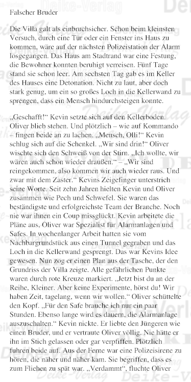 Falscher Bruder